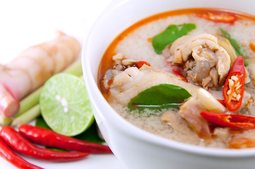 TOM YUM SOUP CHICKEN