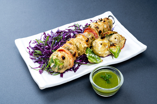 MUSHROOM MALAI KEBAB