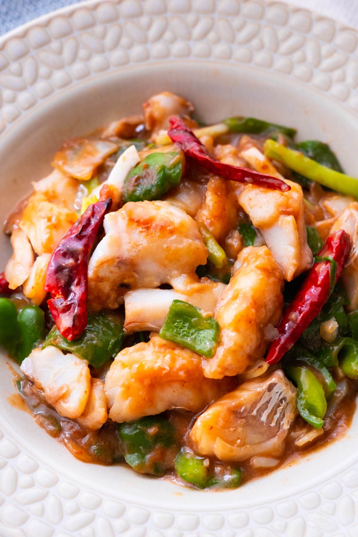 FISH WITH CHOICE OF SAUCE