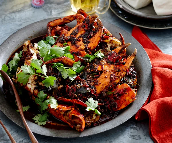 CRAB WITH CHOICE OF SAUCE